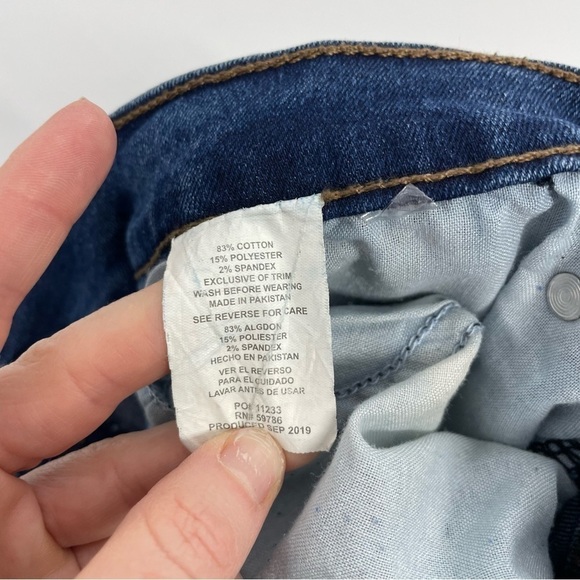 Rugby University Classic Denim Jeans Men’s 42 Waist 32 Length Stretch Fit - Picture 8 of 8